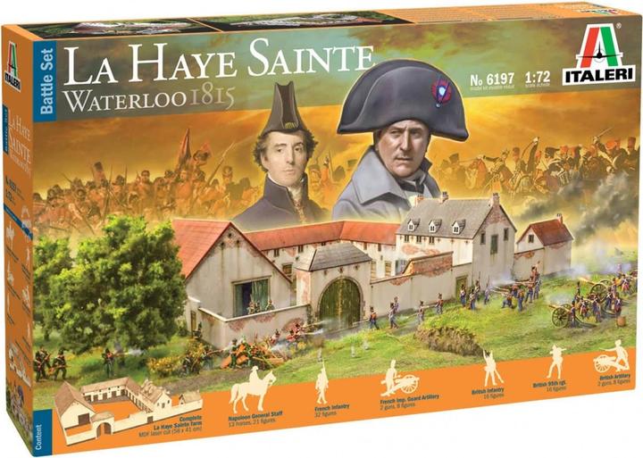 Produktbild 1:72 Battle-Set Waterloo La Haye Sainte