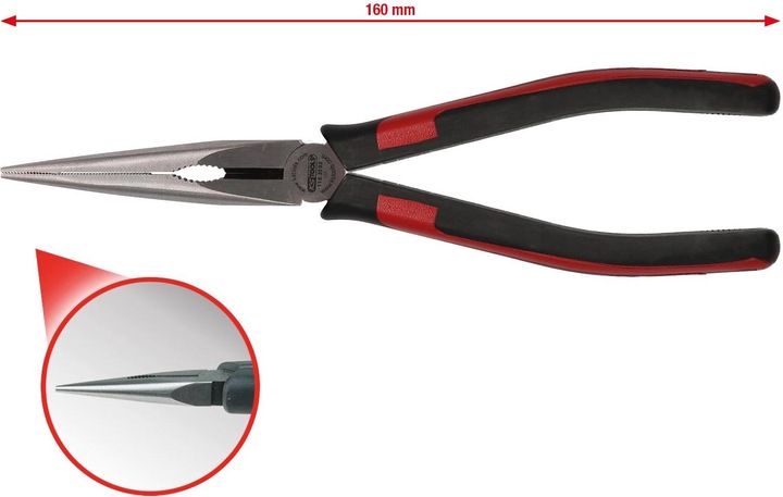 Image du produit KS Tools SlimPOWER Pince à bec plat (160 mm)