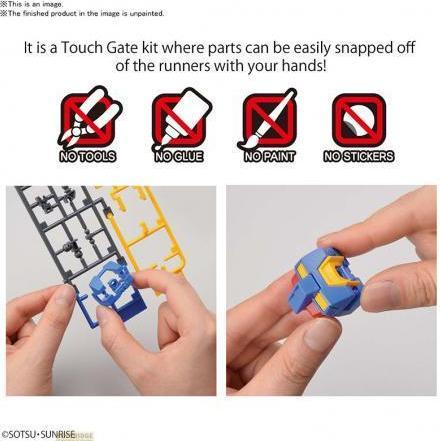 Actual product image Bandai Gundam - RX-78-2 Entry Grade