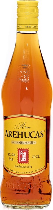 Produktbild Arehucas Carta Oro Rum von den Kanarischen Inseln
