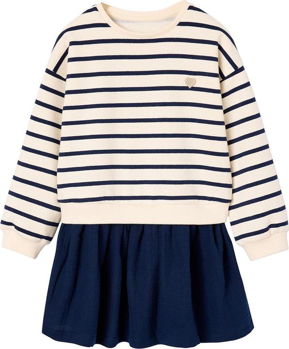 Image du produit Vertbaudet Mädchen Kleid mit bedrucktem Oberteil (146, 152)
