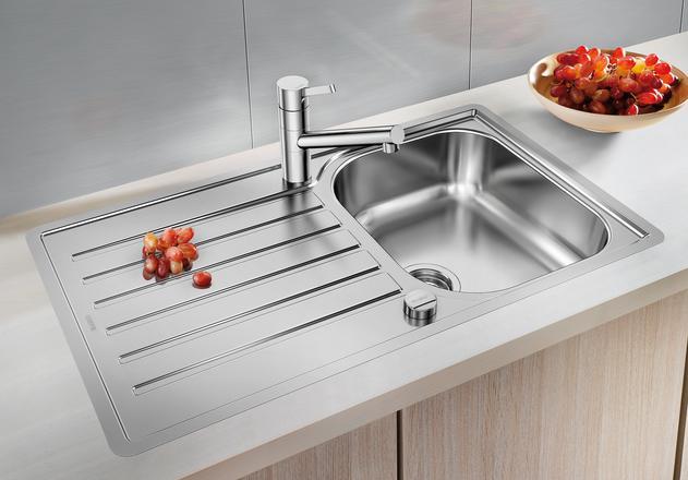 Actual product image Blanco Lantos 45 S-IF Salto (Top-mounted sink, 86 cm, 50 cm)