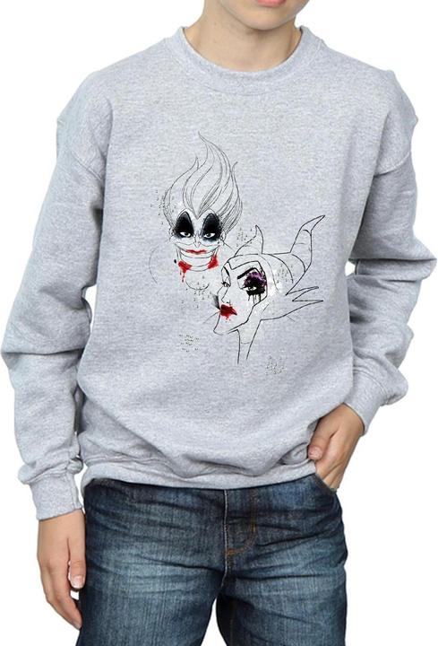 Actual product image Disney Boys Villains Wicked Women Sweatshirt (128)