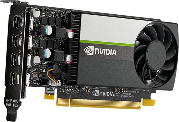 Actual product image PNY Quadro T1000 GDDR6 4xmDP LP (4 GB)
