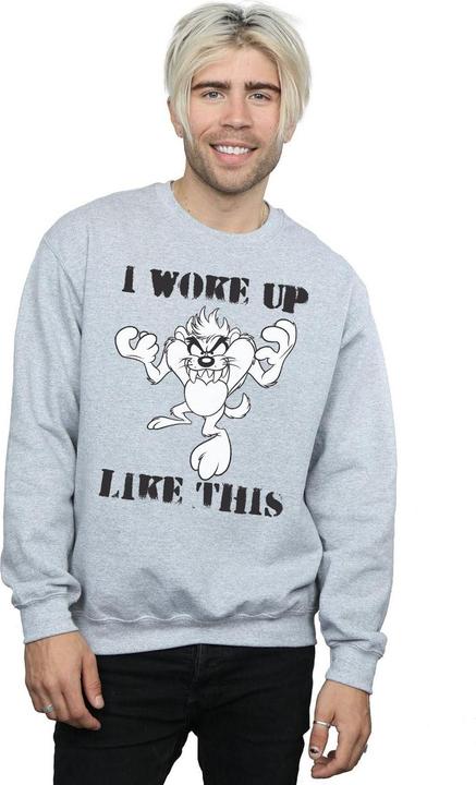 Image du produit Looney Tunes - Sweat TAZ WOKE UP LIKE THIS - Homme (L)