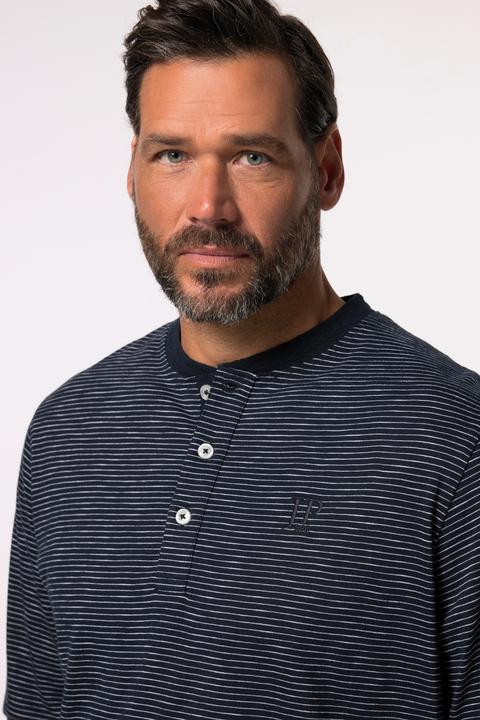 Produktbild JP1880 JP 1880 Henley, Langarm, Ringel (6XL)