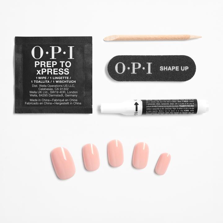 Actual product image OPI Xpress/On Nail Art (Artificial nails, Bubble Bath)