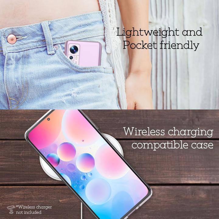 Produktbild Nalia Klare Transparente Silikon Hülle (Xiaomi 12)