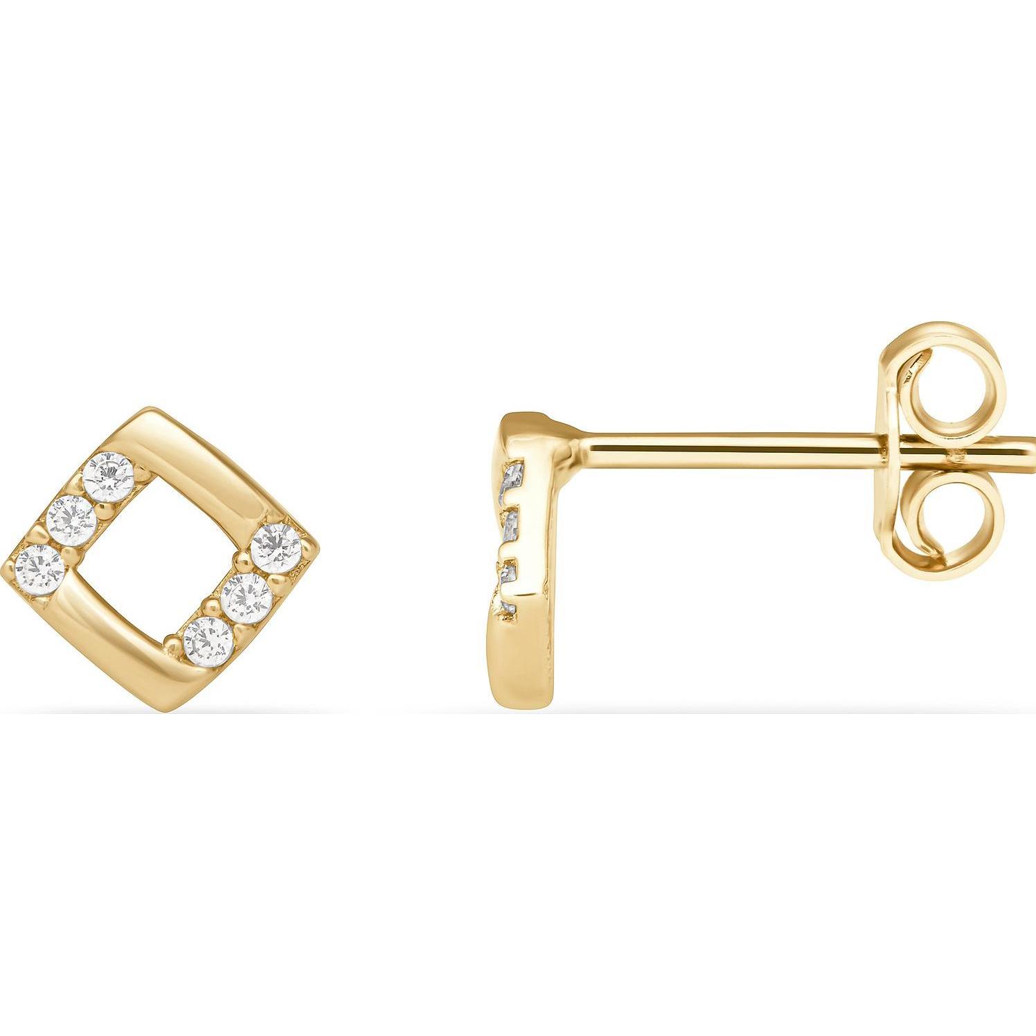 Favs, Ohrringe, Ohrstecker, (375er Gelbgold)