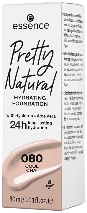 Produktbild essence Pretty Natural Hydrating Foundation (080 Cool Chai)