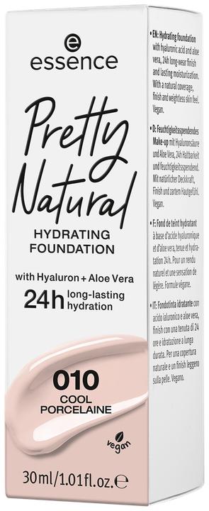 Produktbild essence Pretty Natural Hydrating Foundation (010 Cool Porcelaine)