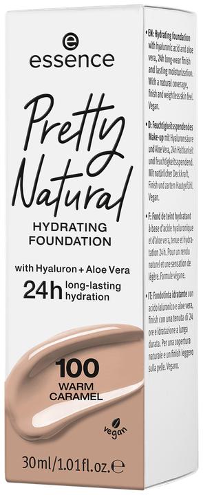 Produktbild essence Pretty Natural Hydrating Foundation (Warm Caramel)
