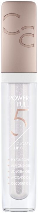 Actual product image Catrice Power Full 5 Glossy Lip Oil (Frosted Sugar)