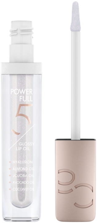 Actual product image Catrice Power Full 5 Glossy Lip Oil (Frosted Sugar)
