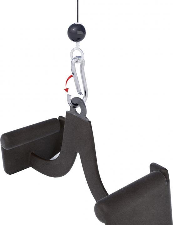 Actual product image Gorilla Sports Lat pull / rowing handle