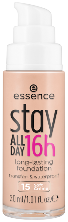 essence stay All Day 16h long-lasting Foundation (15 Soft Creme)