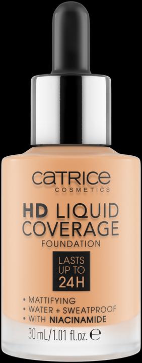 Catrice Hd Liquid Coverage Foundation (037 Golden Beige)