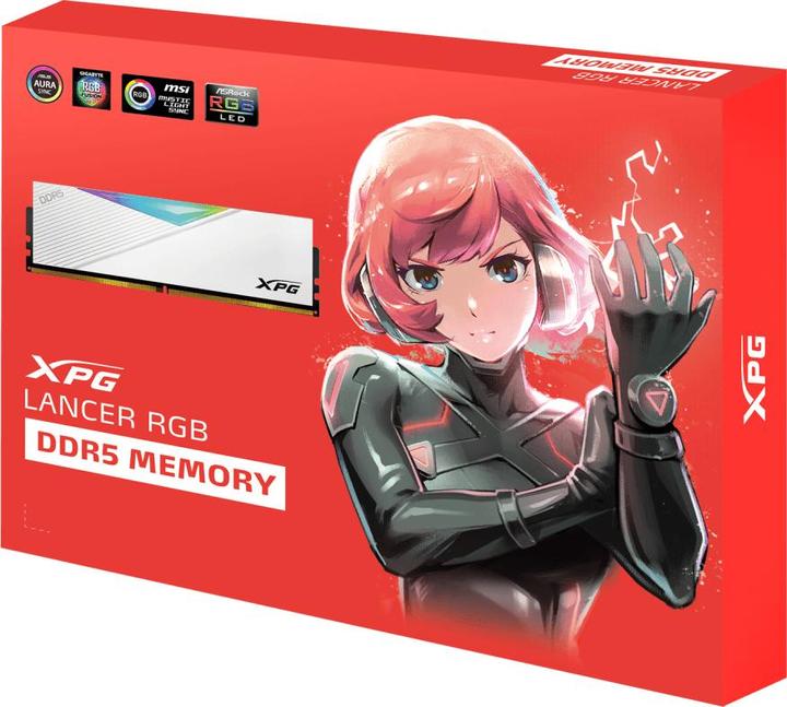 Actual product image Adata XPG Lancer RGB (2 x 32GB, 6400 MHz, DDR5 RAM, DIMM)