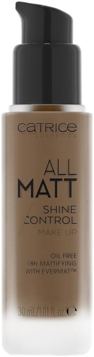Actual product image Catrice Foundation All Matt Shine Control 072 C Cool Chestnut (072 C Cool Chestnut)