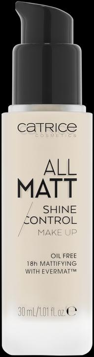 Actual product image Catrice Foundation All Matt Shine Control 001 C Cool Alabaster (001 C Cool Alabaster)