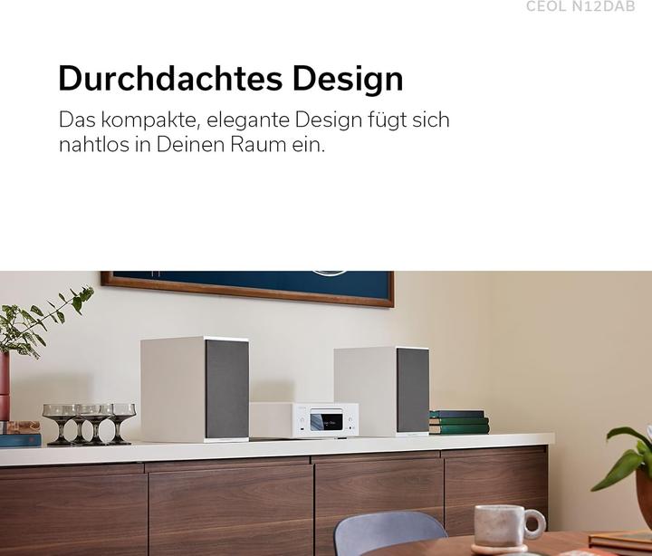 Image du produit Denon CEOL N12 DAB (Multiroom, Spotify Connect, Lecteur de CD, 2x 65 W)