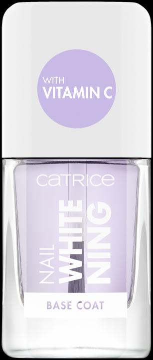 Catrice Basecoat Nail Whitening Transparent (Trasparente, Base Coat)