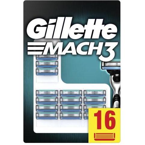 Gillette, Rasierklingen, Mach3 (16 x)
