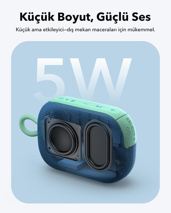 Image du produit soundcore Select 4 Go Mavi (18 h, Alimentation via port USB)