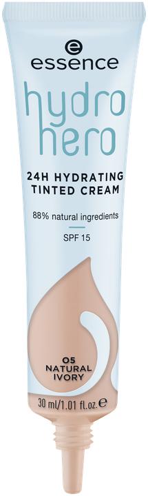 Produktbild essence hydro hero 24h Hydrating Tinted Cream (05 Natural Ivory, 30 ml)