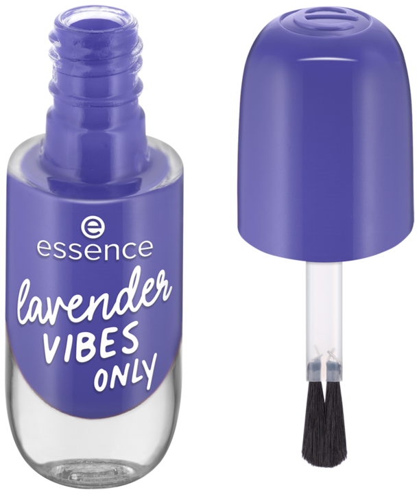 Actual product image essence gel nail color (Lavender Vibes Only, Colour paint)