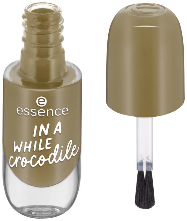 Actual product image essence Nail polish Gel Nail 36 IN A WHILE crocodile (36 IN A WHILE crocodile, Gel-Effect Nail Polish)