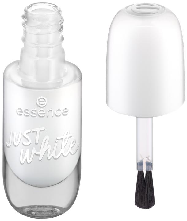 Immagine prodotto essence unghie in gel (33 GIUSTAMENTE bianco, Smalto per unghie effetto gel)