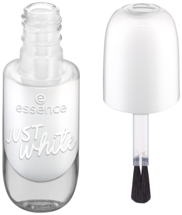 Actual product image essence gel nail (33 JUST white, Gel-Effect Nail Polish)