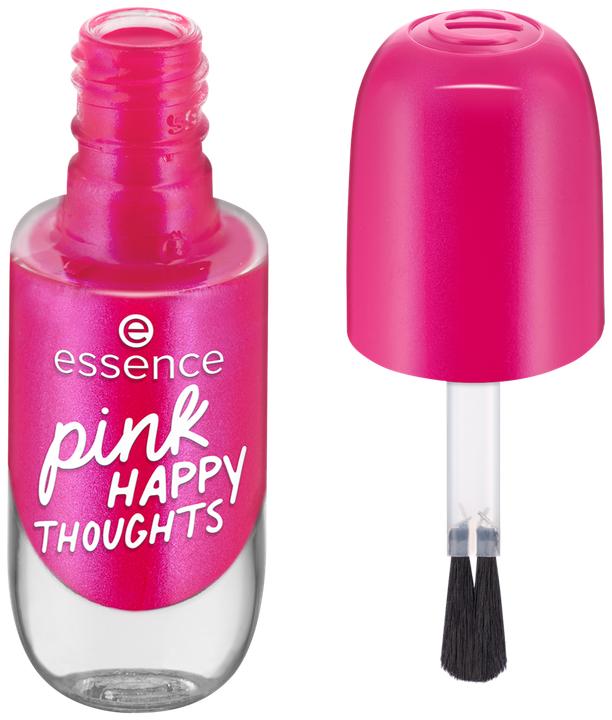 Immagine prodotto essence gel nail colour (15 rosa PENSIERI FELICI, Smalto per unghie effetto gel)