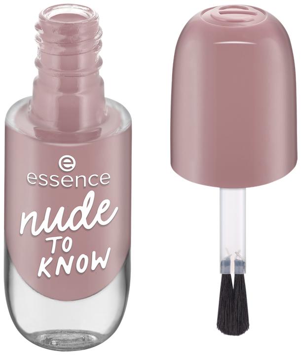 Actual product image essence gel nail color (30 nude TO KNOW, Gel-Effect Nail Polish)
