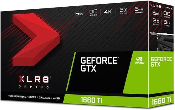 Produktbild PNY GeForce GTX 1660Ti XLR8 Gaming (6 GB)