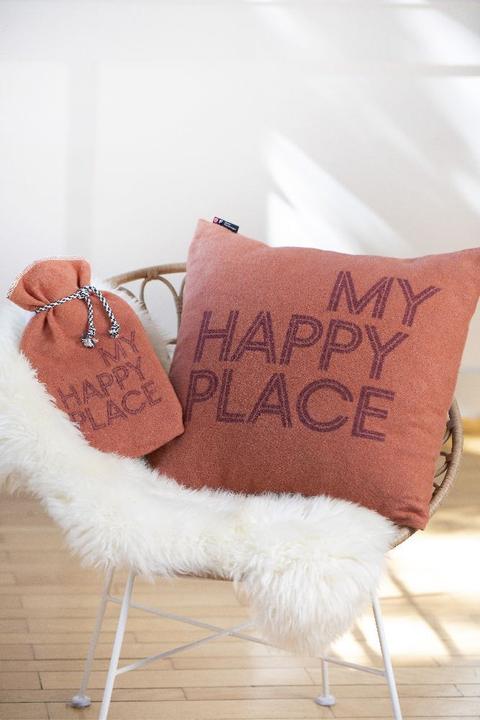 Produktbild David Fussenegger Fussenegger Wärmflasche "my happy place" 2 Liter (2 l, Bettflasche mit Bezug)