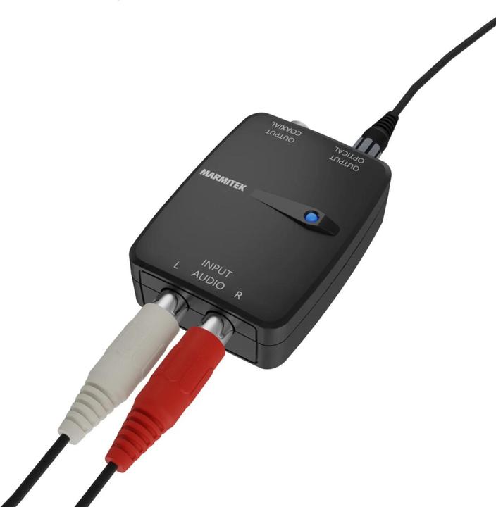 Produktbild Marmitek Connect AD12 Audio Converter, Stereo / Digital, PCM (Analog -> Digital)