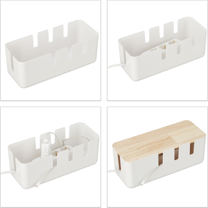Actual product image Relaxdays Cable box