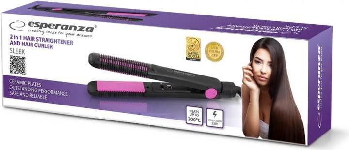 Actual product image Esperanza Hair straightener (Straightening iron)