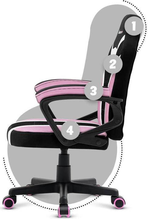 Productafbeelding Huzaro Speelstoel voor kinderen Ranger 1.0 Mesh, Roze