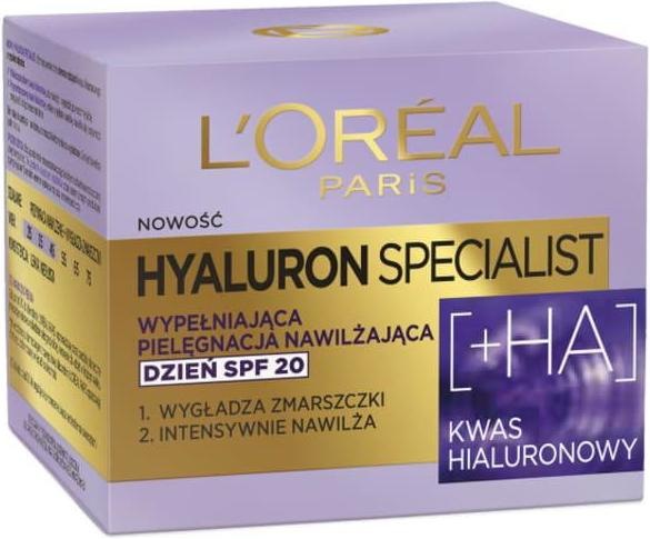 Produktbild L'Oréal Paris L'Oréal Hyaluron Specialist face cream 50ml (50 ml, Tagescreme, SPF 20)