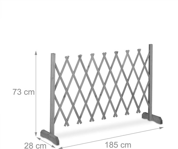 Produktbild Relaxdays Rankgitter (28 cm, 18.50 cm)