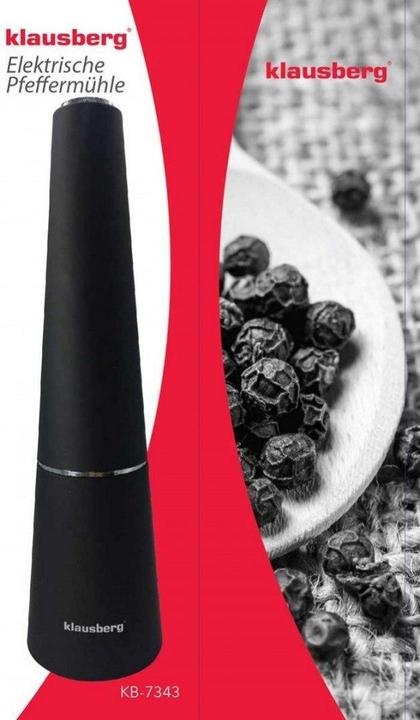 Actual product image Klausberg Electric Pepper Mill Kb-7343 (Various spices)