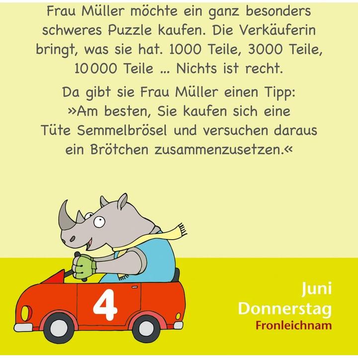 Actual product image Harenberg Witze für Kids Tagesabreisskalender 2026