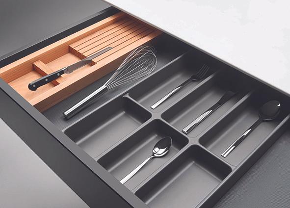 Productafbeelding Werkstarck Besteklade MONO voor kooklade BLUM LEGRABOX/TANDEMBOX N