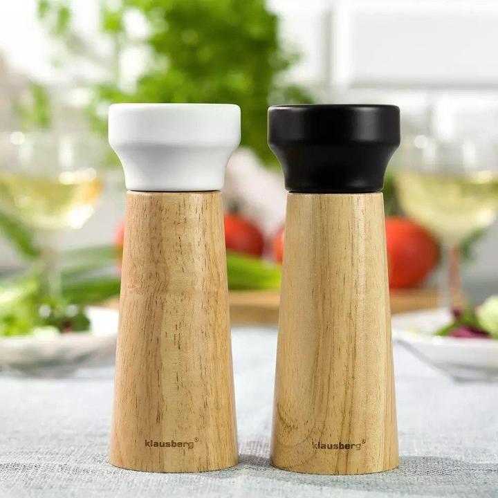 Actual product image Klausberg Salt And Pepper Mills (Salt, Pepper)