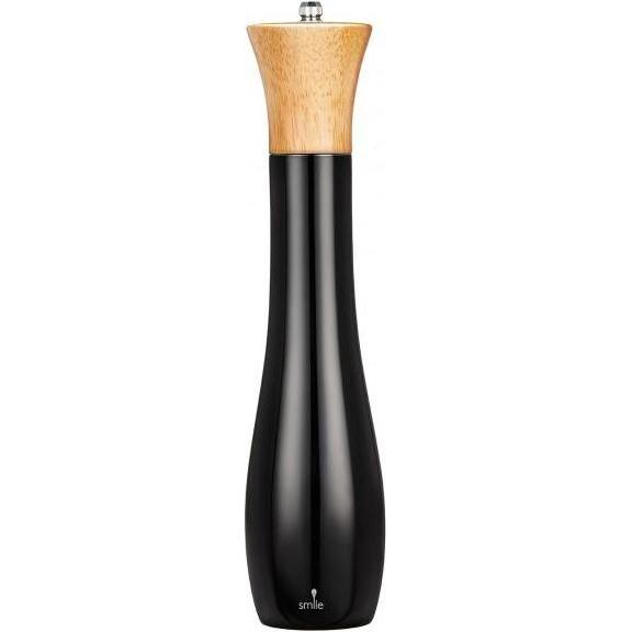 Smile SMP-8/2 spice grinder, Black, Pfeffermühle + Salzmühle, Schwarz