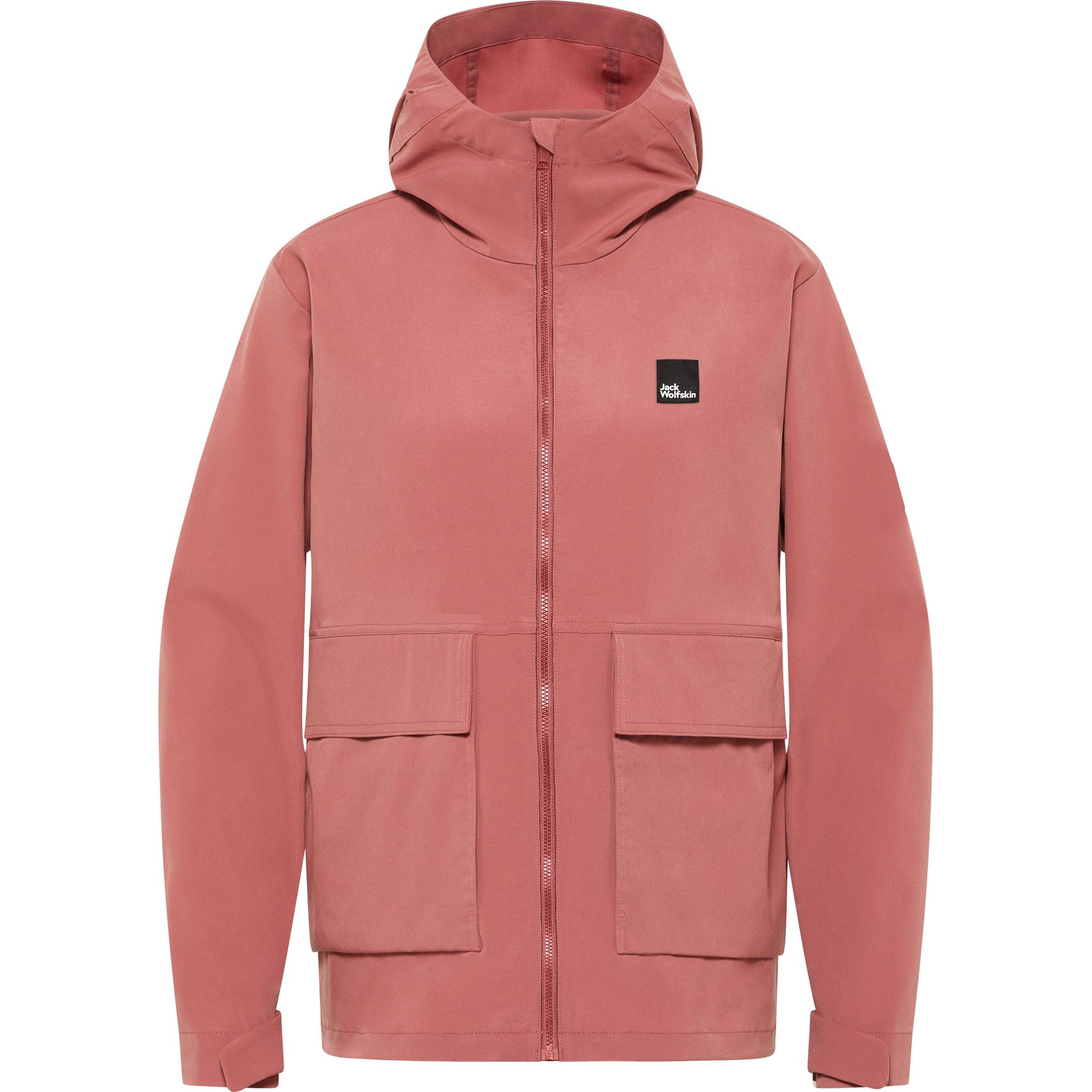 Jack Wolfskin, Damen, Jacke, Terracade Jkt W (XL), Rot, XL