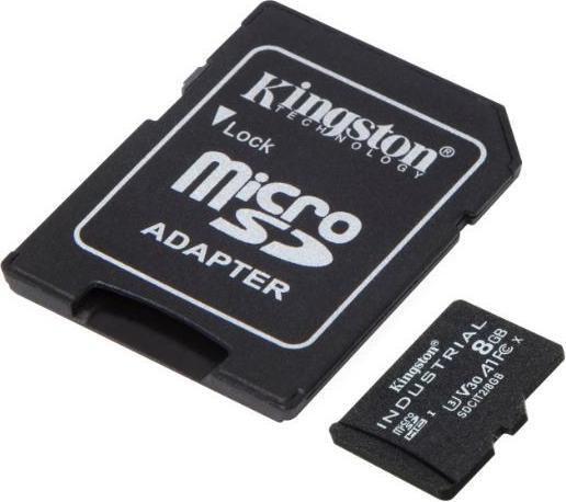 Productafbeelding Kingston Industrial (8 GB, microSDHC, U3, UHS-I)